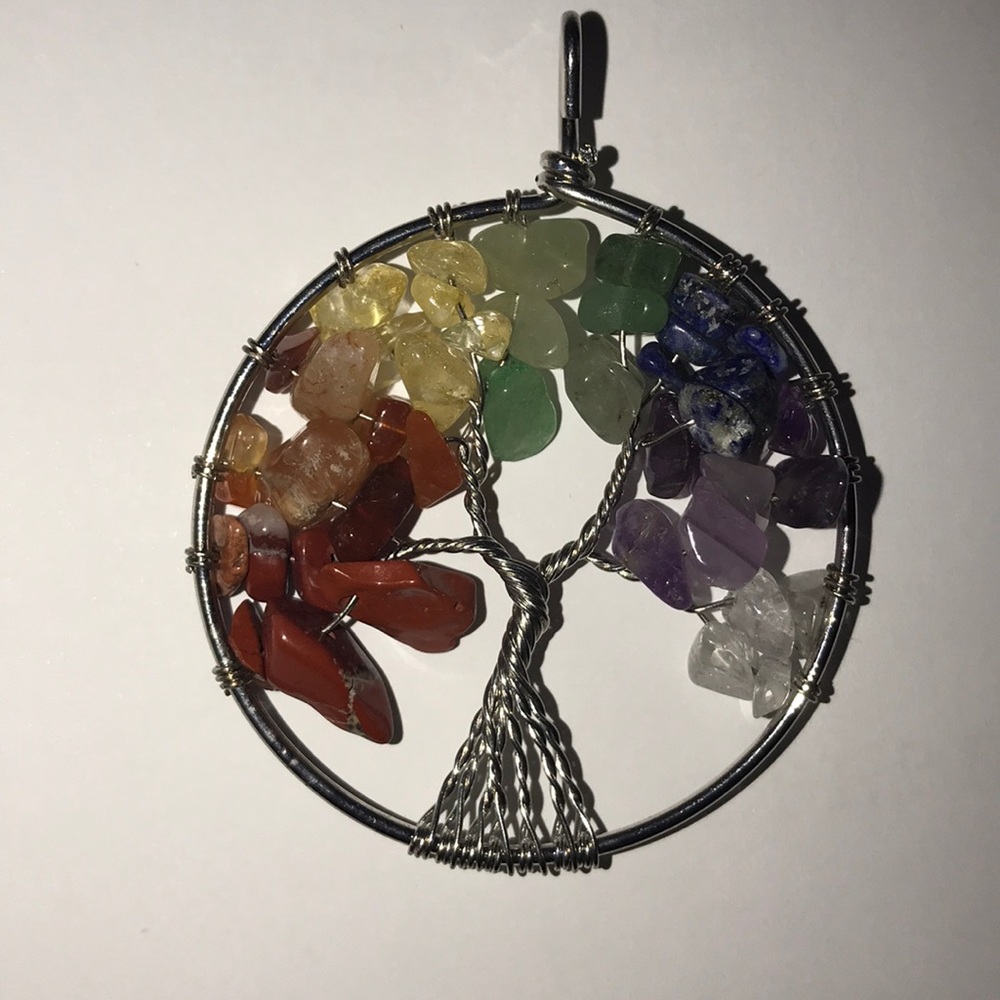 Chakras/tree of life pendant - Picture 8 of 10